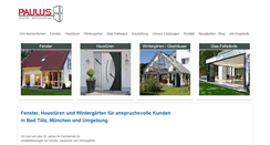 Desktop Screenshot of paulus-fenster-tueren.de